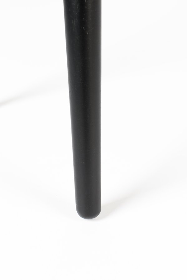 ZUIVER Barbier konsollbord, m. 2 skyvedrer - svart eikefiner og gummitre (120x35)