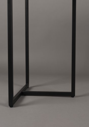 DUTCHBONE Class Konsolentisch, mit 2 Schubladen – schwarzes Holz und schwarzer Stahl (120 x 45)