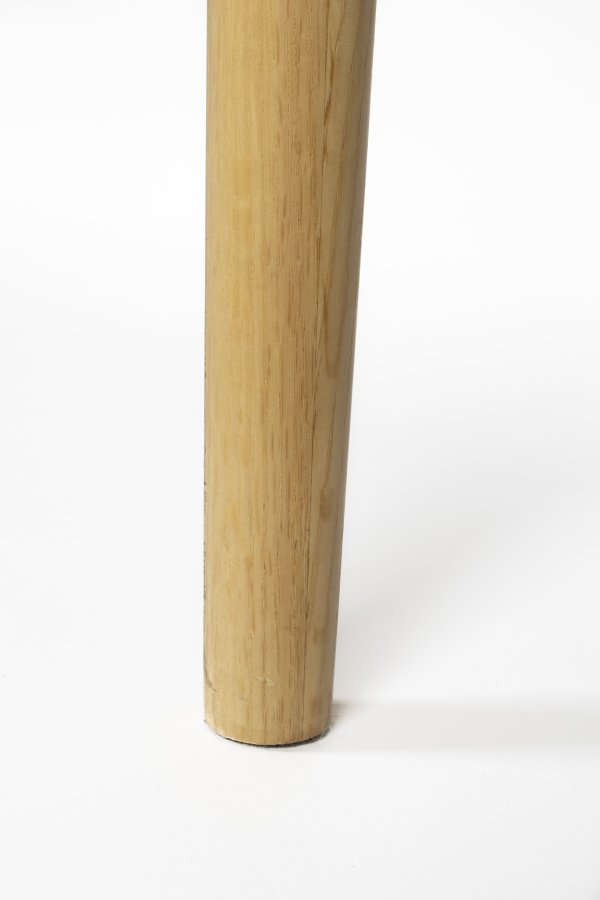 WHITE LABEL LIVING Fabio fiskebeinskonsollbord, rektangulrt - naturlig eikefiner og eiketre (120X40)