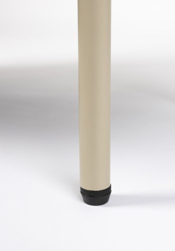 WHITE LABEL LIVING Amaya konsollbord, m. 2 skuffer - beige MDF/metall (120x40)