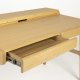 ZUIVER Kaat skrivebord, m. 2 skuffer - naturlig eikefiner og asketre (120x70)
