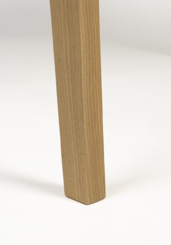 ZUIVER Kaat skrivebord, m. 2 skuffer - naturlig eikefiner og asketre (120x70)