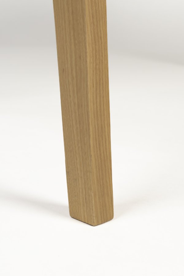 ZUIVER Kaat skrivebord, m. 2 skuffer - naturlig eikefiner og asketre (120x70)