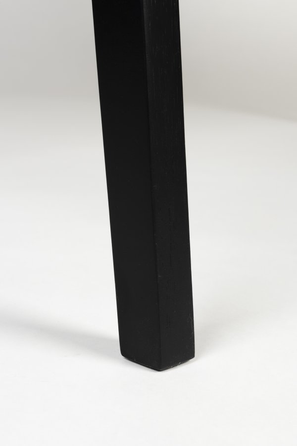 ZUIVER Kaat skrivebord, m. 2 skuffer - svart eikefiner og ask (120x70)