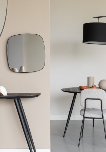 WHITE LABEL LIVING Webster konsollbord, rektangulrt - brun gjenvunnet teak og jern (118x37)