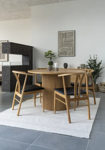 HOUSE NORDIC Spisebord, natur120x75 cm