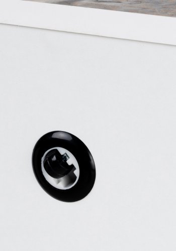 NORDVRK Prizma salongbord, firkantet - Fressia marmor melamin (90x90)