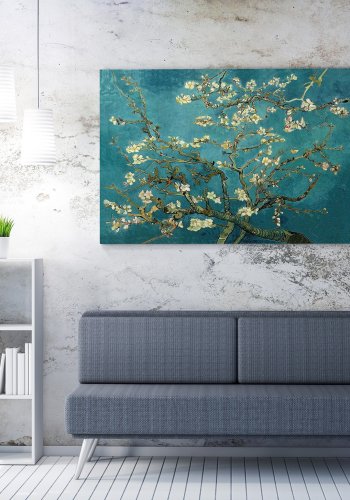 NORDVÄRK WY113 bilde, rektangulrt - flerfarget digitaltrykk p lerret (70x100)