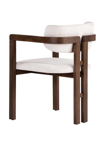 NORDV�RK TOSCANA - Vit, M�rk Valn�tsstol