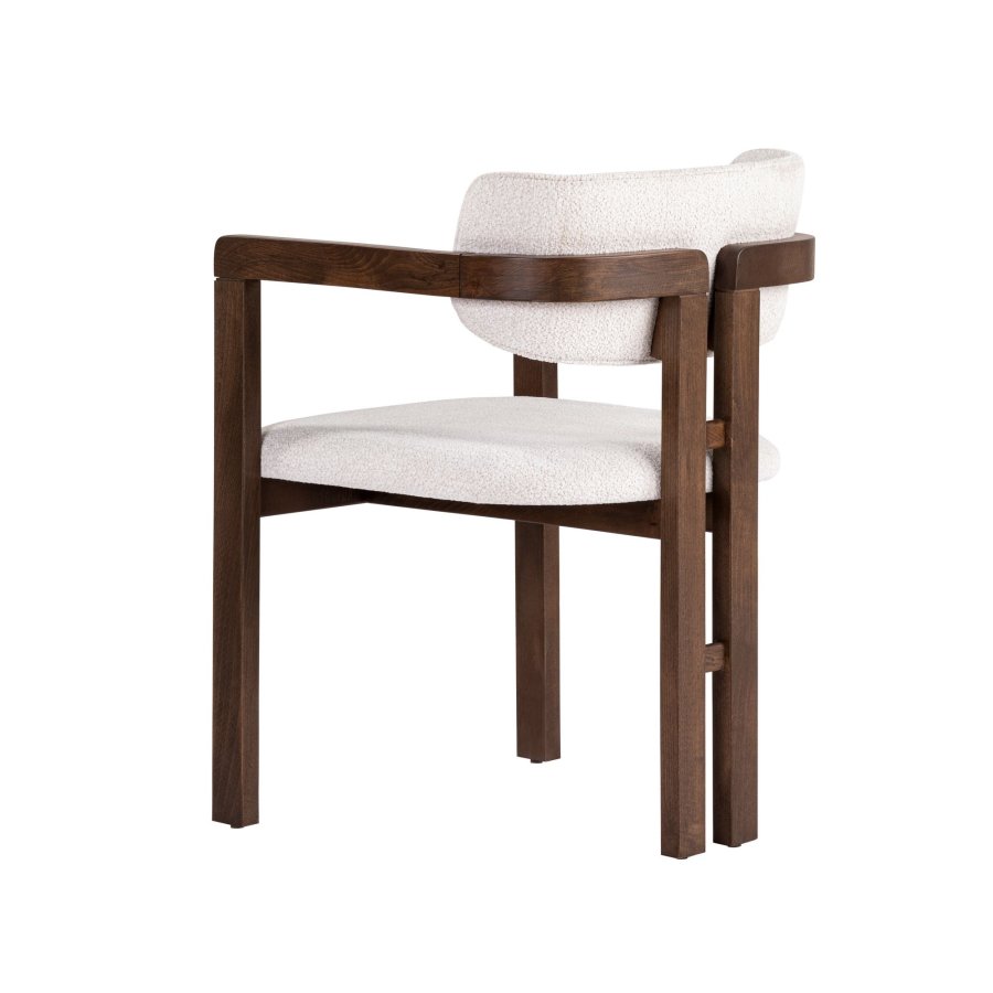 NORDV�RK TOSCANA - Vit, M�rk Valn�tsstol