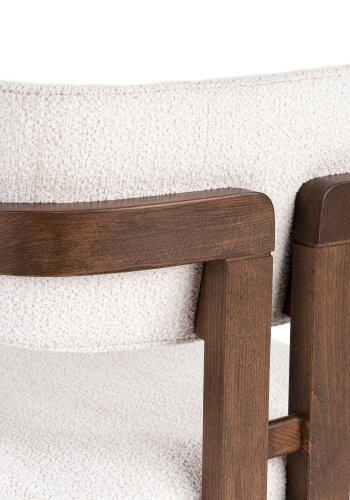 NORDV�RK TOSCANA - Vit, M�rk Valn�tsstol