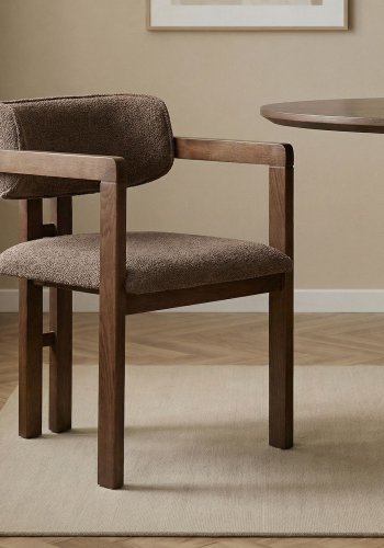 NORDV�RK TOSCANA - Brun, M�rk Valn�tsstol