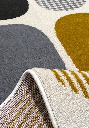 TEPPI HE679 Hall gulvtppe, rektangulr - multifarvet polypropylen (80x150)