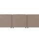 ROWICO Willard 4 pers. modulsofa - beige stoff