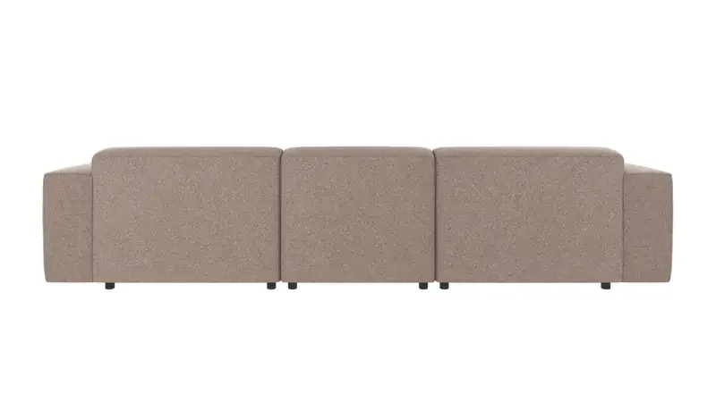 ROWICO Willard 4 pers. modulsofa - beige stoff