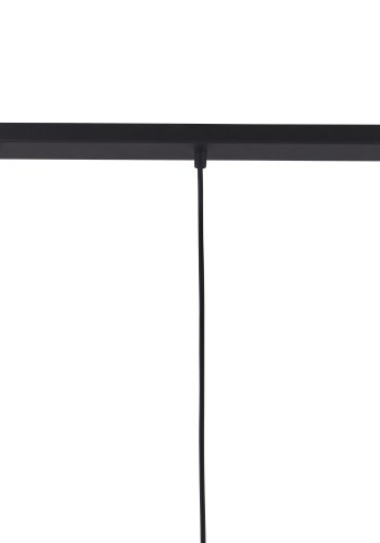 TK Alambre taklampa, w. 3 skärmar - guld och svart stl