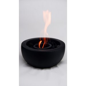 NORDVÄRK T?erra bordlanterne, inkl. lg og brndstof - sort beton (20)