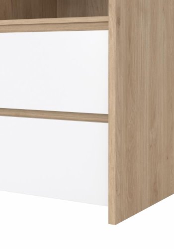 TVILUM Next Vitrine 1 l�ge + 1 glasl�ge + 2 skuffer