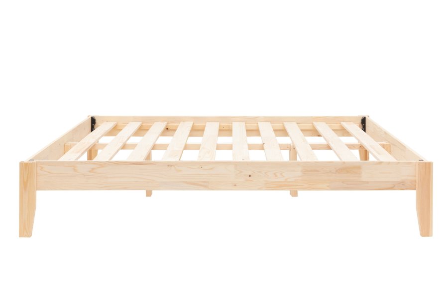 NORDVRK Galaksi 200 sengestamme, med ribbebunn - naturlig gran og furu (90x200)