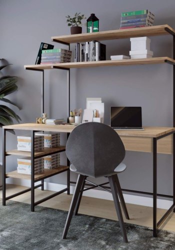 NORDVRK Bruges Study Desk, EgSort