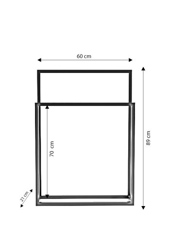 NORDVÄRK Emden Baderomsskap, Sort