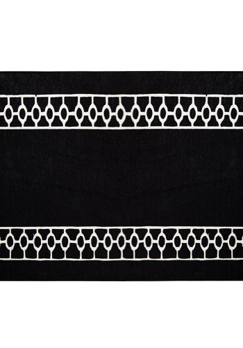 TEPPI Bague Hall gulvtppe, m. mnster, rektangulr - multifarvet polyester (100x200)