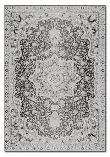 TEPPI ASR gulvtppe, m. mnster, rektangulr - multifarvet polyester (160x230)