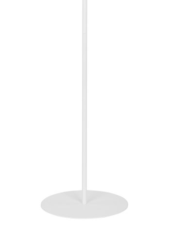 TK Maja gulvlampe - hvitt stoff og hvitt metall