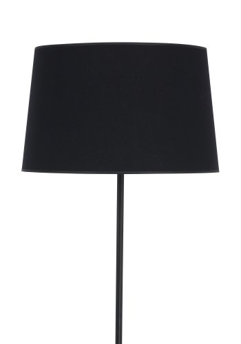 TK Maja gulvlampe - sort stof og sort metal