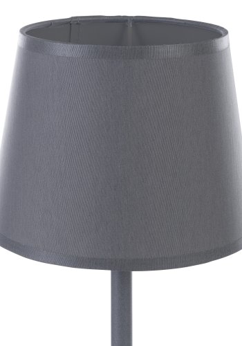 TK Maja bordlampe - grtt stoff og grtt metall