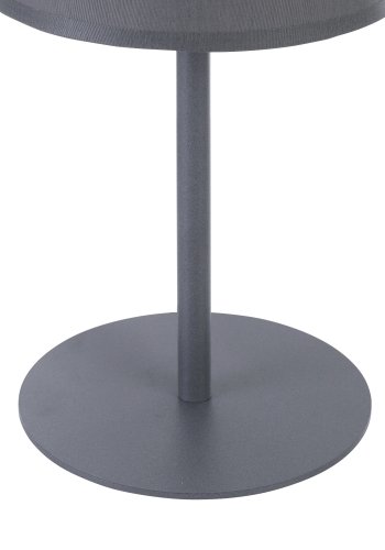 TK Maja bordlampe - grtt stoff og grtt metall