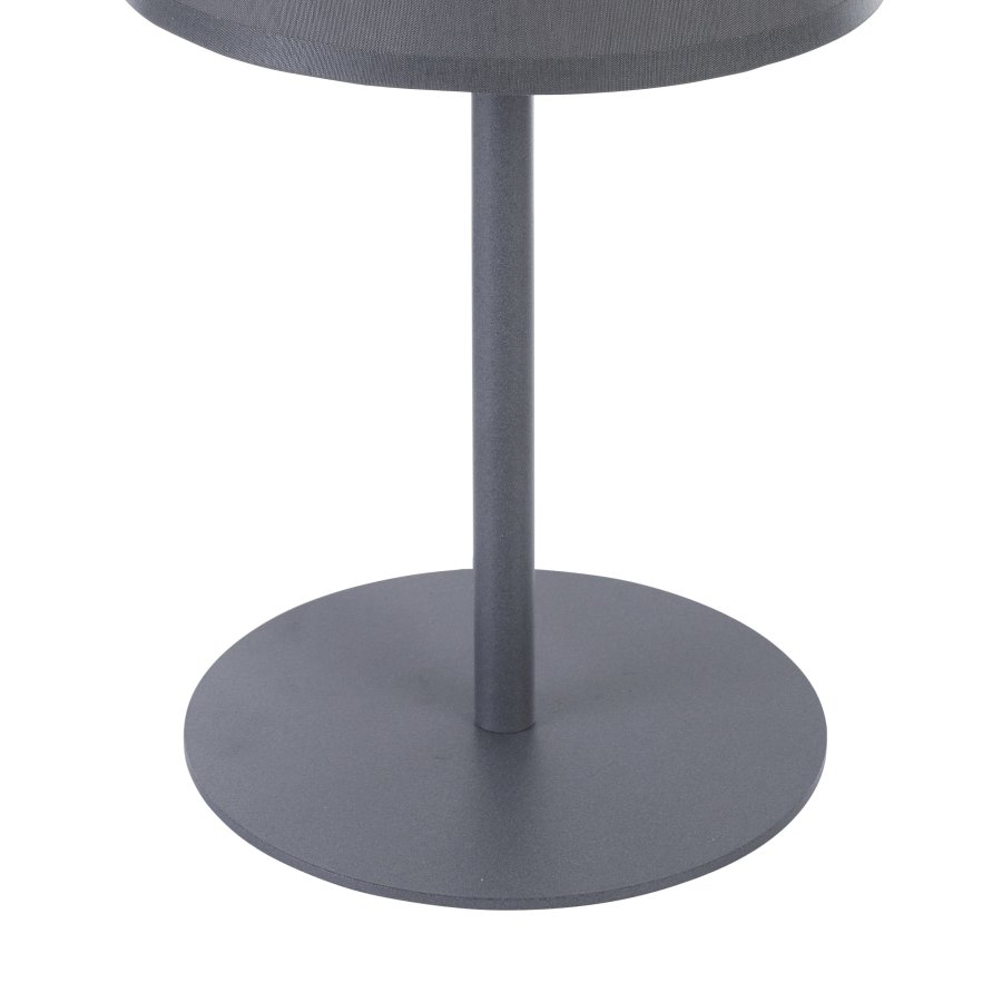 TK Maja bordlampe - grtt stoff og grtt metall