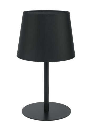 TK Maja bordlampe - sort stoff og sort metall