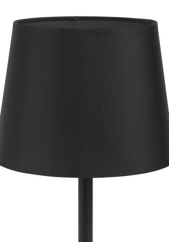 TK Maja bordlampe - sort stoff og sort metall