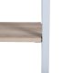 VENTURE DESIGN Rise sidebord, m. 1 hylle - papirlaminat i naturlig ask og grtt stl (45x30)