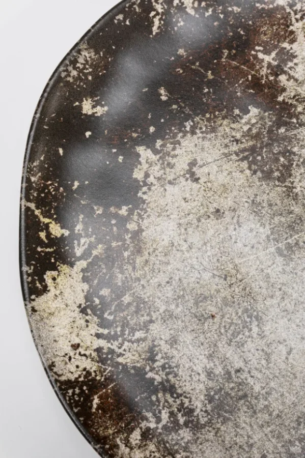 KARE DESIGN Savanne desserttallerken, kologisk - brun/gr matt keramikk (20)