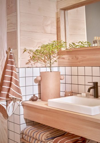 OYOY LIVING Rina krok, stor - brstet messing (sett med 2)