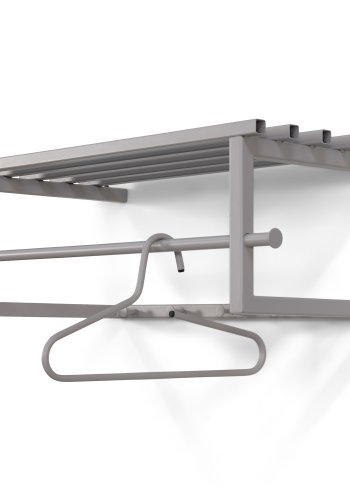 SPINDER DESIGN Marco Color Edition hattehylde, m. 5 knager og 1 bjlestang - silky taupe stl