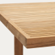 KAVE HOME Canadell hagebord, rektangulrt - naturlig resirkulert teak (220x100)