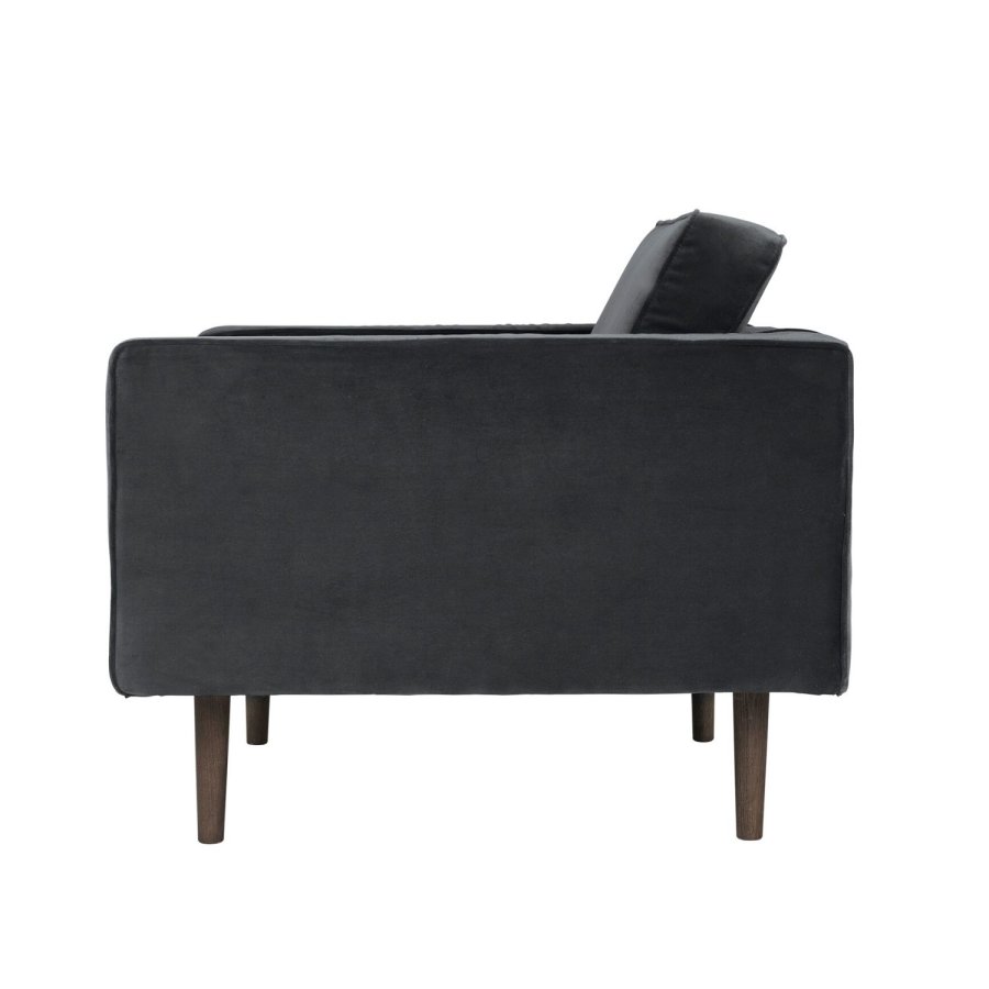 BROSTE COPENHAGEN Windsessel – Polyestervelours, m. Armlehnen