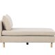 VENTURE DESIGN Zero daybed - beige polyester og naturgummitre