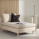 VENTURE DESIGN Zero daybed - beige polyester og naturgummitre