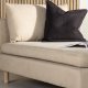 VENTURE DESIGN Zero daybed - beige polyester og naturgummitre