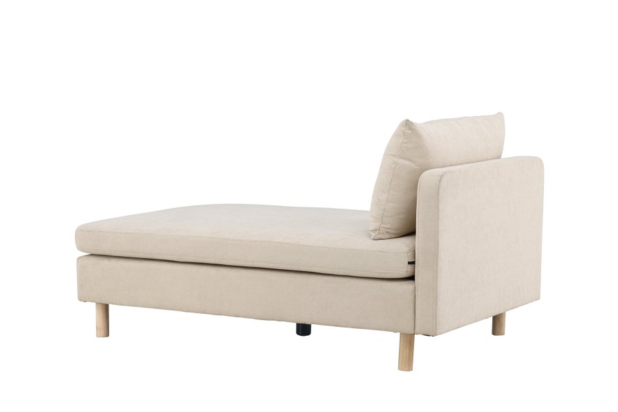 VENTURE DESIGN Zero daybed - beige polyester og naturgummitre