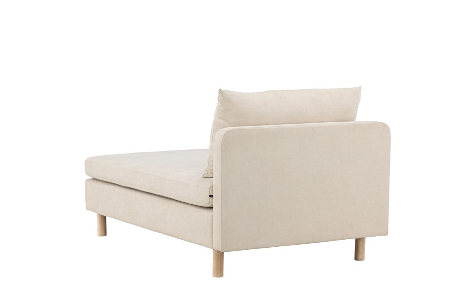 VENTURE DESIGN Zero daybed - beige polyester og naturgummitre