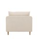 VENTURE DESIGN Zero daybed - beige polyester og naturgummitre