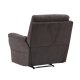 VENTURE DESIGN Taranto hvilestol, m. armlen - brun polyester og metall
