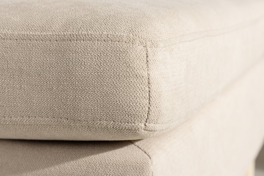 VENTURE DESIGN Zero lenestol - beige polyester og naturgummitre