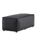 VENTURE DESIGN Palmero Puff Palermo Puff - Matt svart / Sort PU