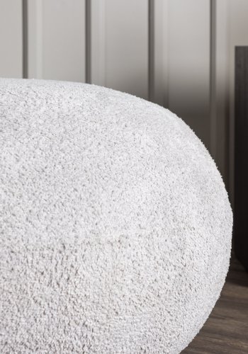 VENTURE DESIGN Bologna puff Bologna puff - lys gr / lys gr teddy